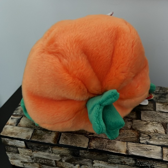 NWT PUMKIN Large Beanie Baby Vintage 1999 Halloween Retired Pumpkin TY - Picture 9 of 12